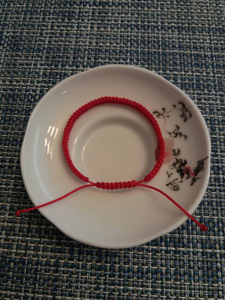 Lucky Double Knots Chinese Red String Thread Rope Cord Shamballa Bracelet