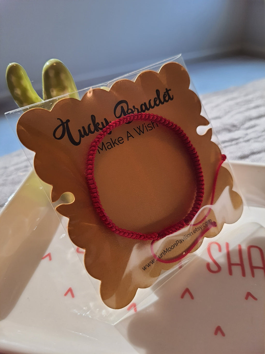 Lucky Double Knots Chinese Red String Thread Rope Cord Shamballa Bracelet