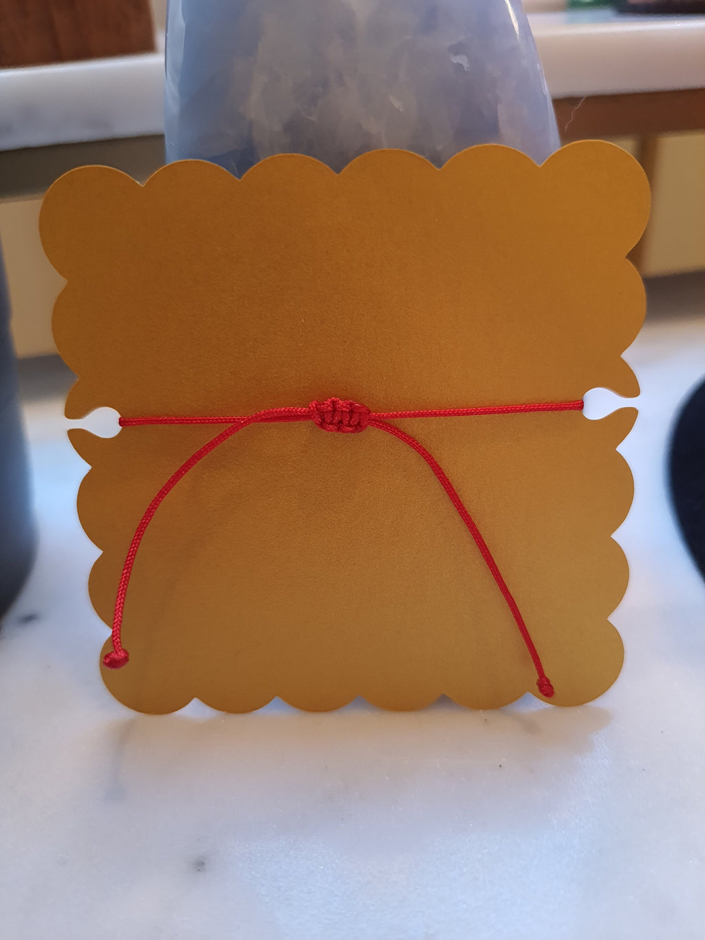 Sterling Silver Pine Cone Charm Chinese Red String Bracelet轉運紅繩手鍊 Winter Christmas Gift