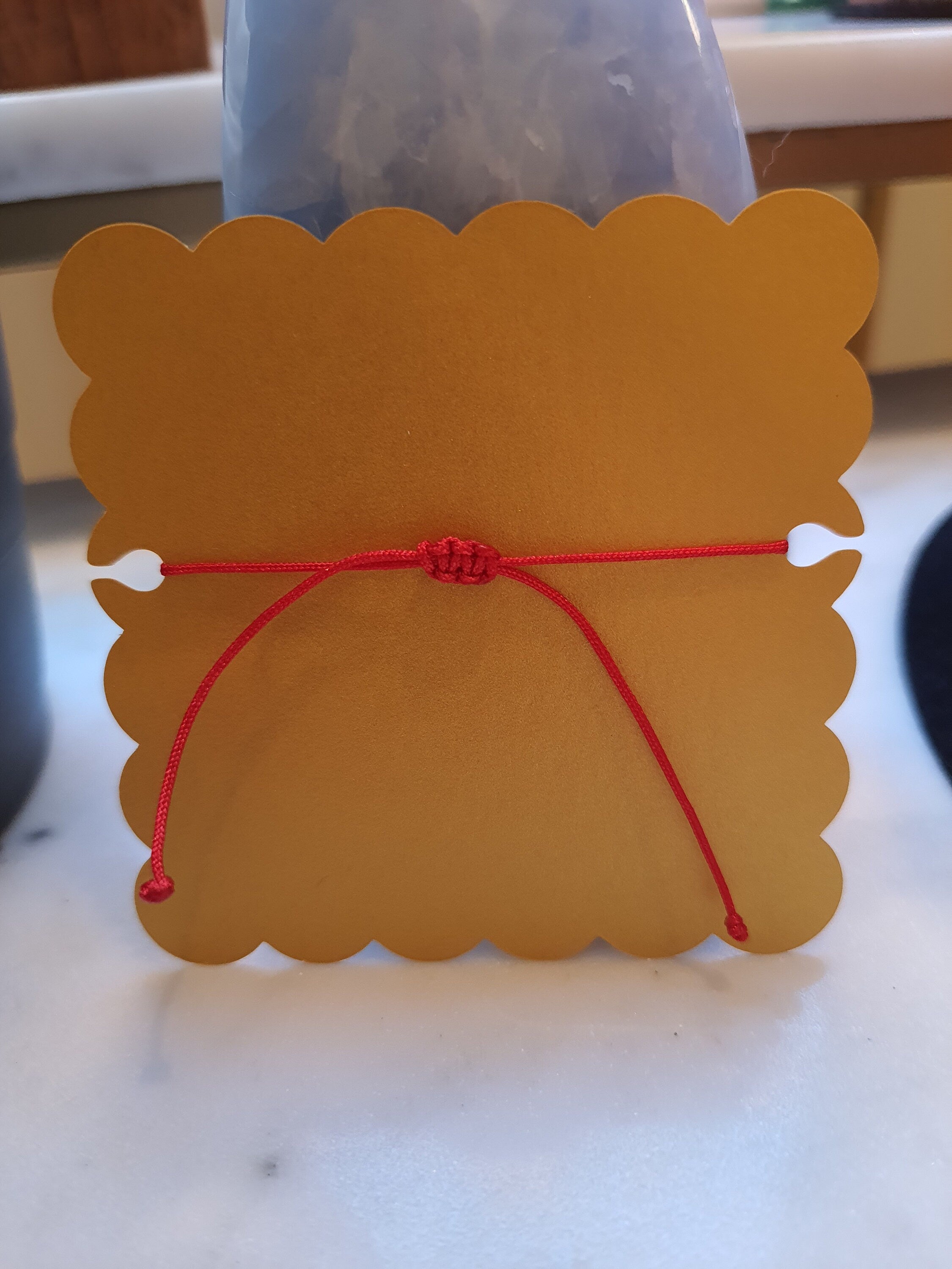 Sterling Silver Pine Cone Charm Chinese Red String Bracelet轉運紅繩手鍊 Winter Christmas Gift