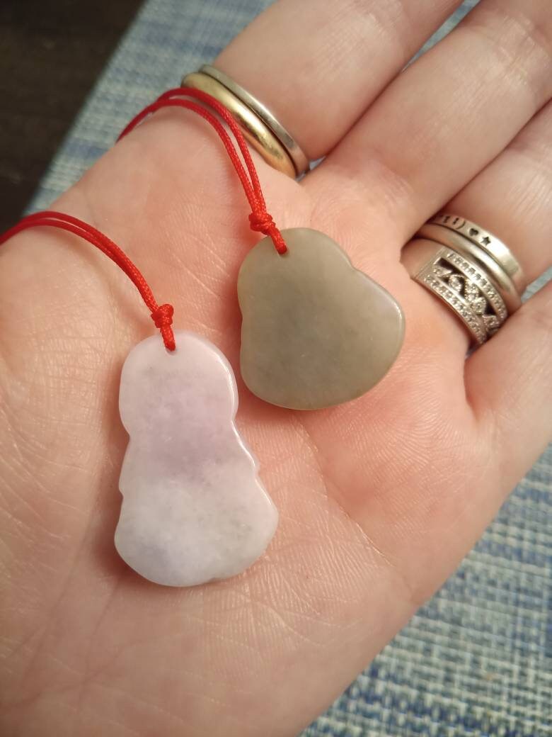 Burmese Jadeite Jade Buddha Necklace