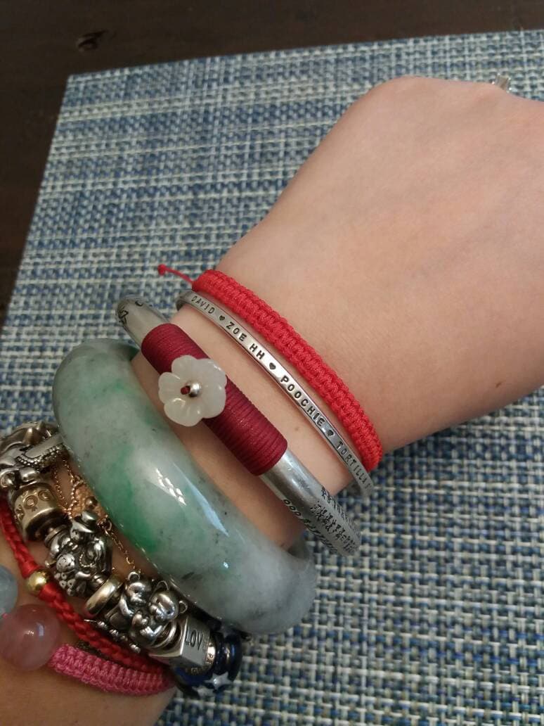 Lucky Double Knots Chinese Red String Thread Rope Cord Shamballa Bracelet