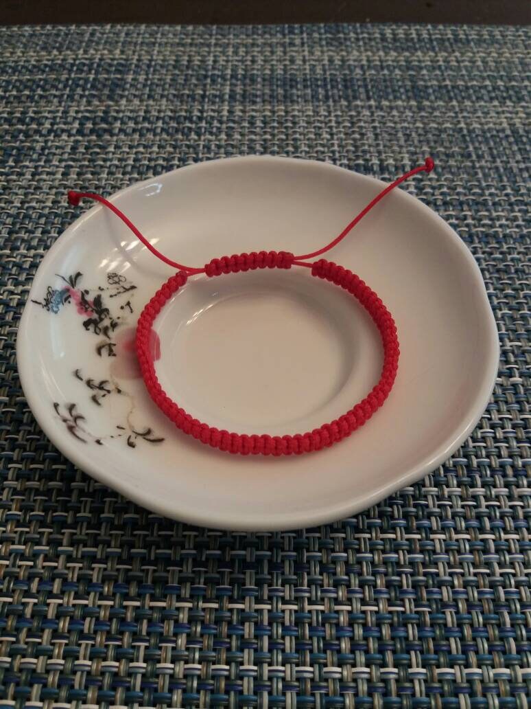 Lucky Double Knots Chinese Red String Thread Rope Cord Shamballa Bracelet