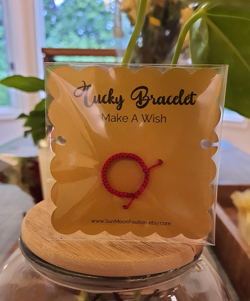 Lucky Red String Ring