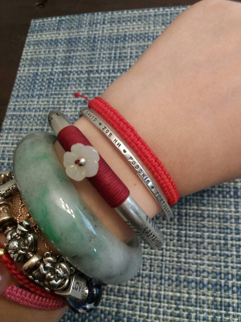 Lucky Double Knots Chinese Red String Thread Rope Cord Shamballa Bracelet