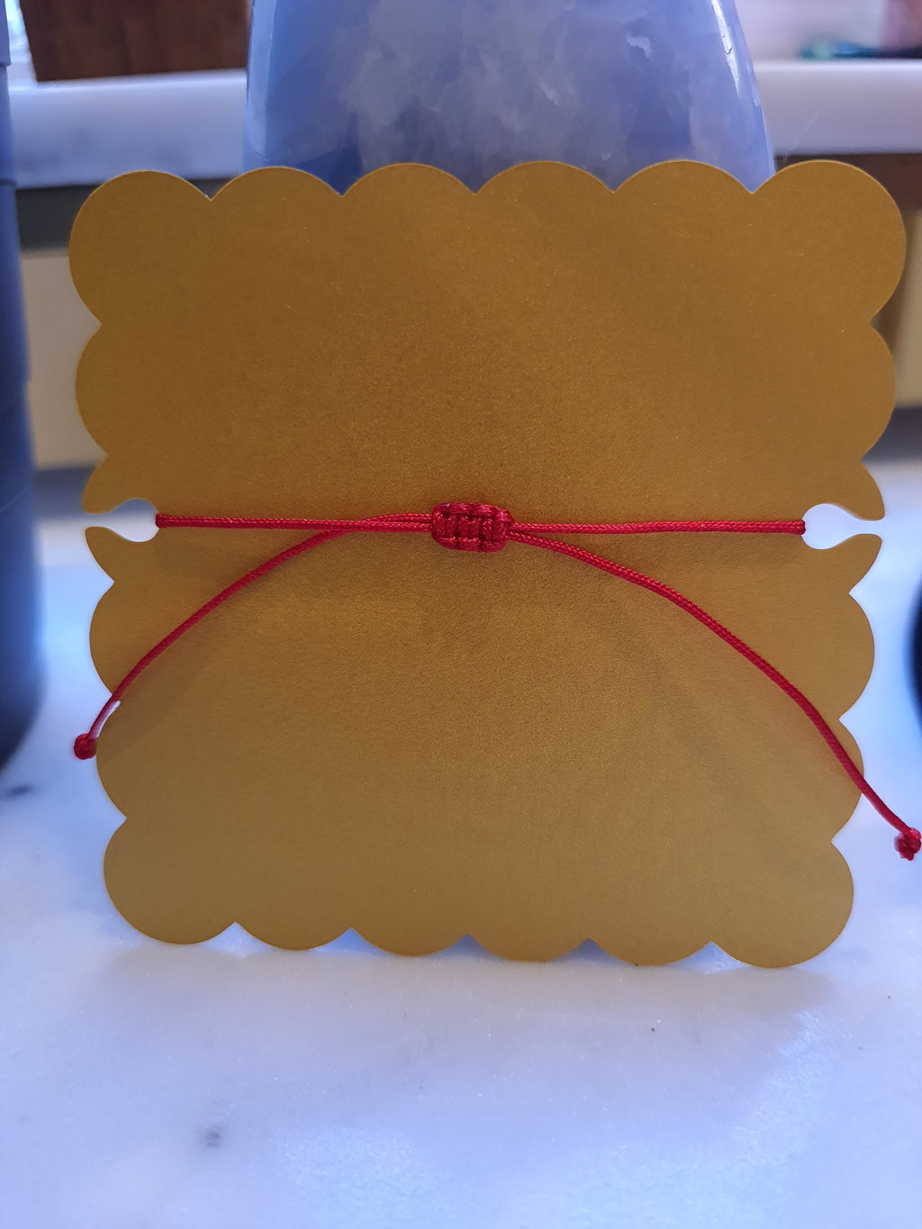 Sterling Silver Whale Charm Chinese Red String Bracelet轉運紅繩手鍊