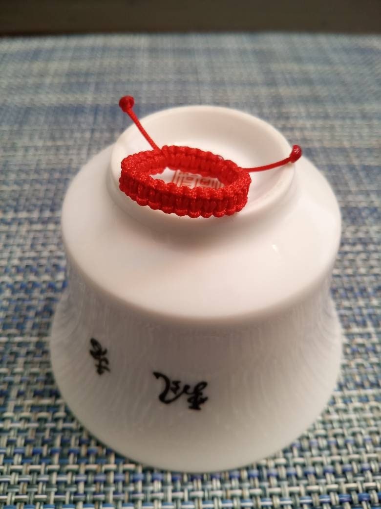 Lucky Red String Ring