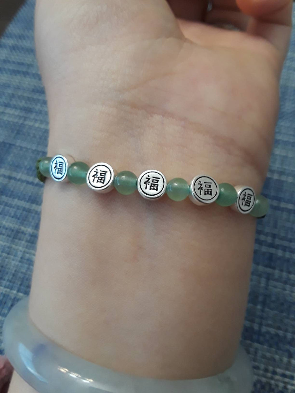 Sterling Silver Good Fortune/Flowers Lucky Chinese Red Shamballa  String Bracelet