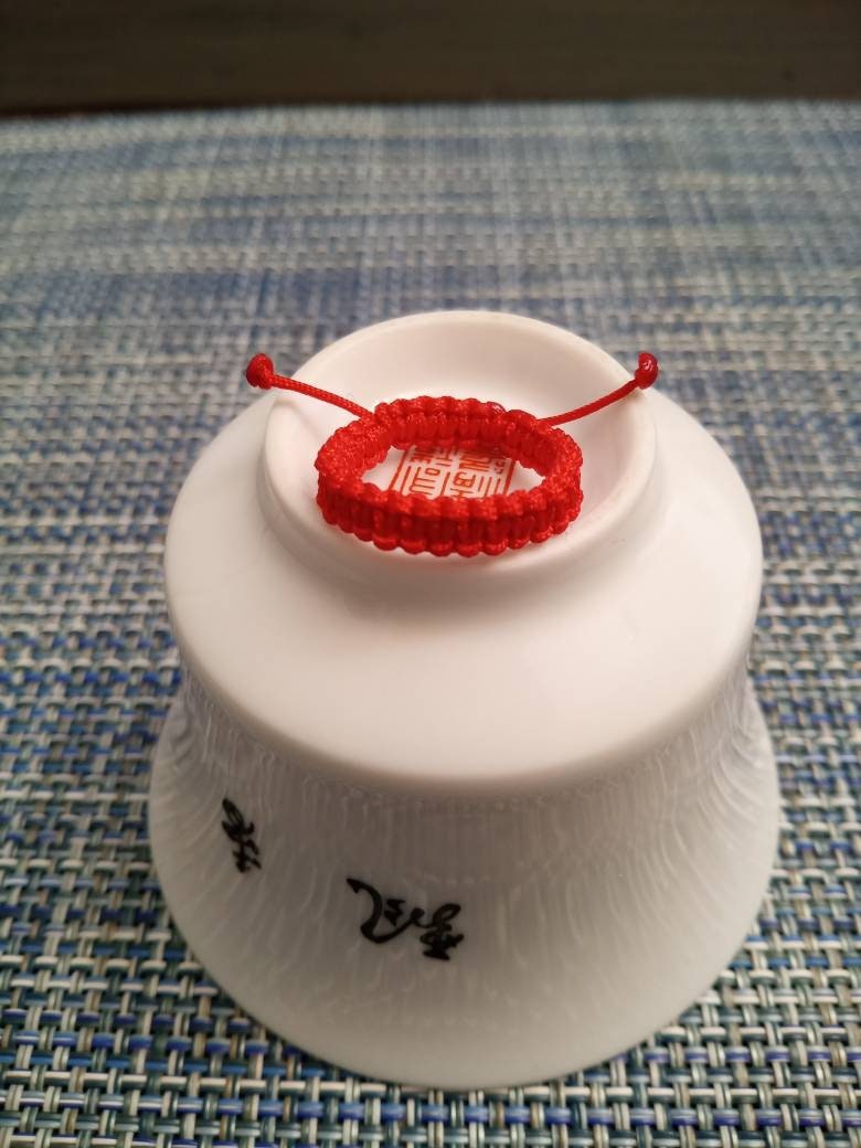 Lucky Red String Ring