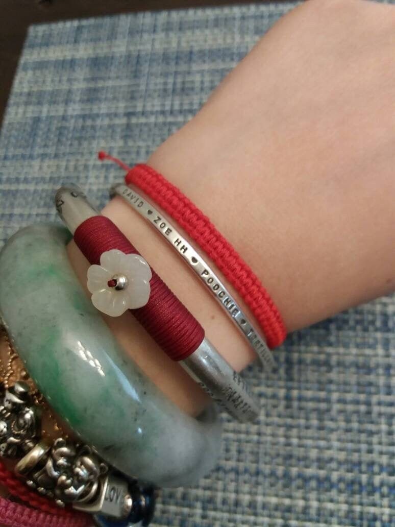 Lucky Double Knots Chinese Red String Thread Rope Cord Shamballa Bracelet