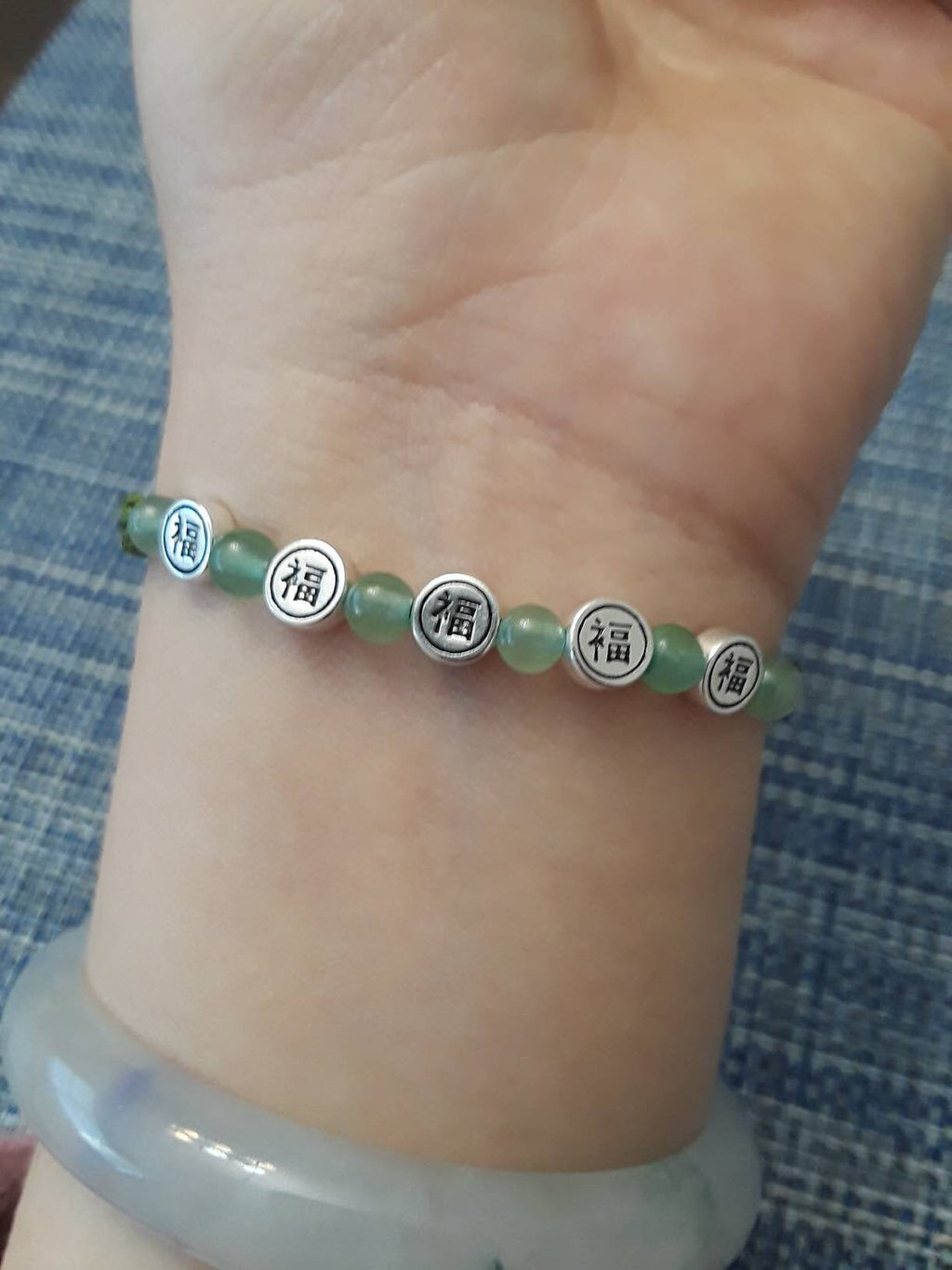 Sterling Silver Good Fortune/Flowers Lucky Chinese Red Shamballa  String Bracelet